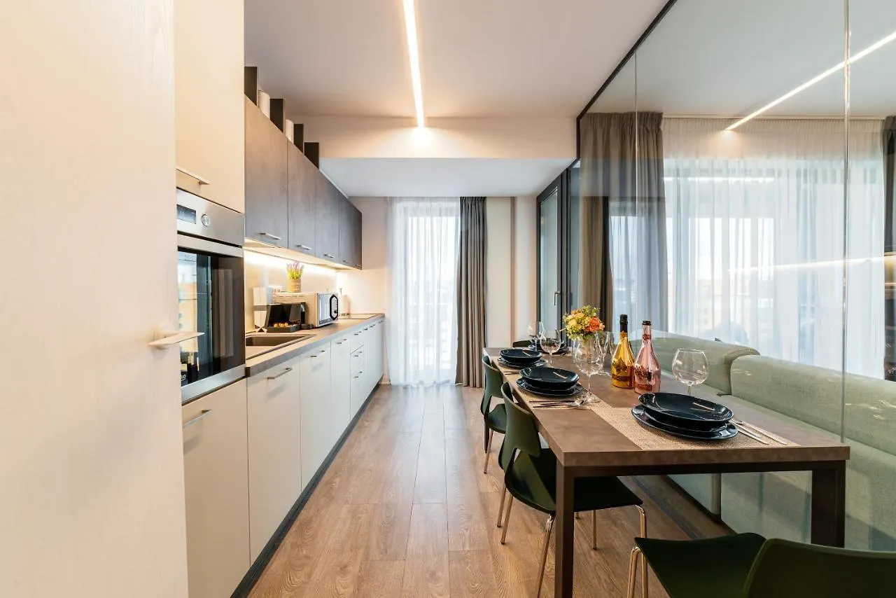 North Twin2 - Aviatiei Apartamento Bucareste 0*,
